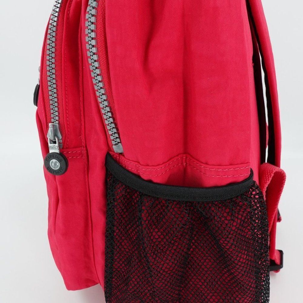 Kipling Seoul Large 15" Laptop Backpack Red Rouge - Picture 14 of 16
